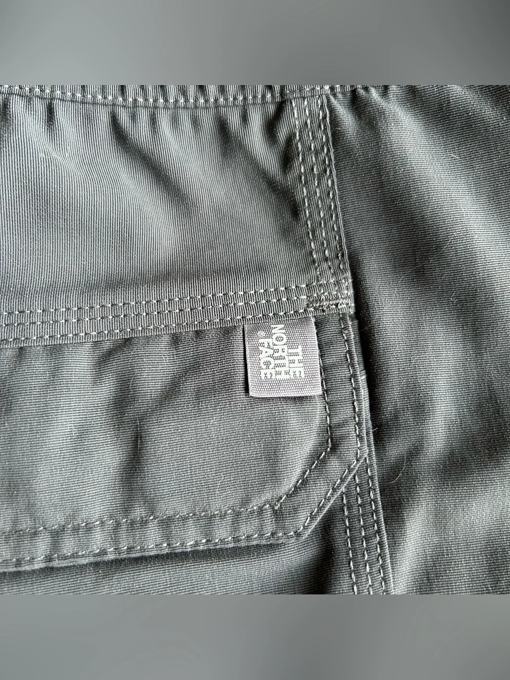 The North Face Pants Mens Large 36x30 Black Convertible Belted Cargo Outdoors